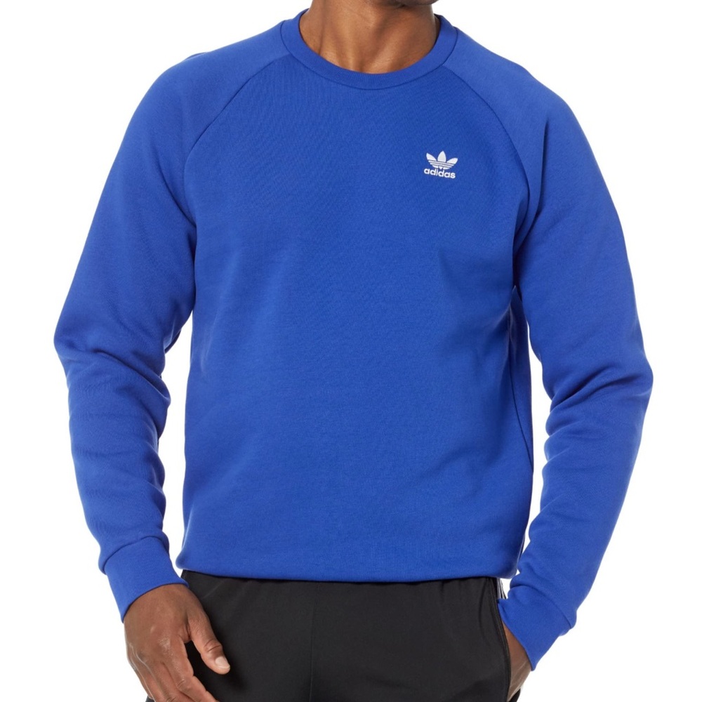 Adidas Men's Blue Sweater Sz L